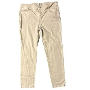Cato Cream Straight Leg Pants